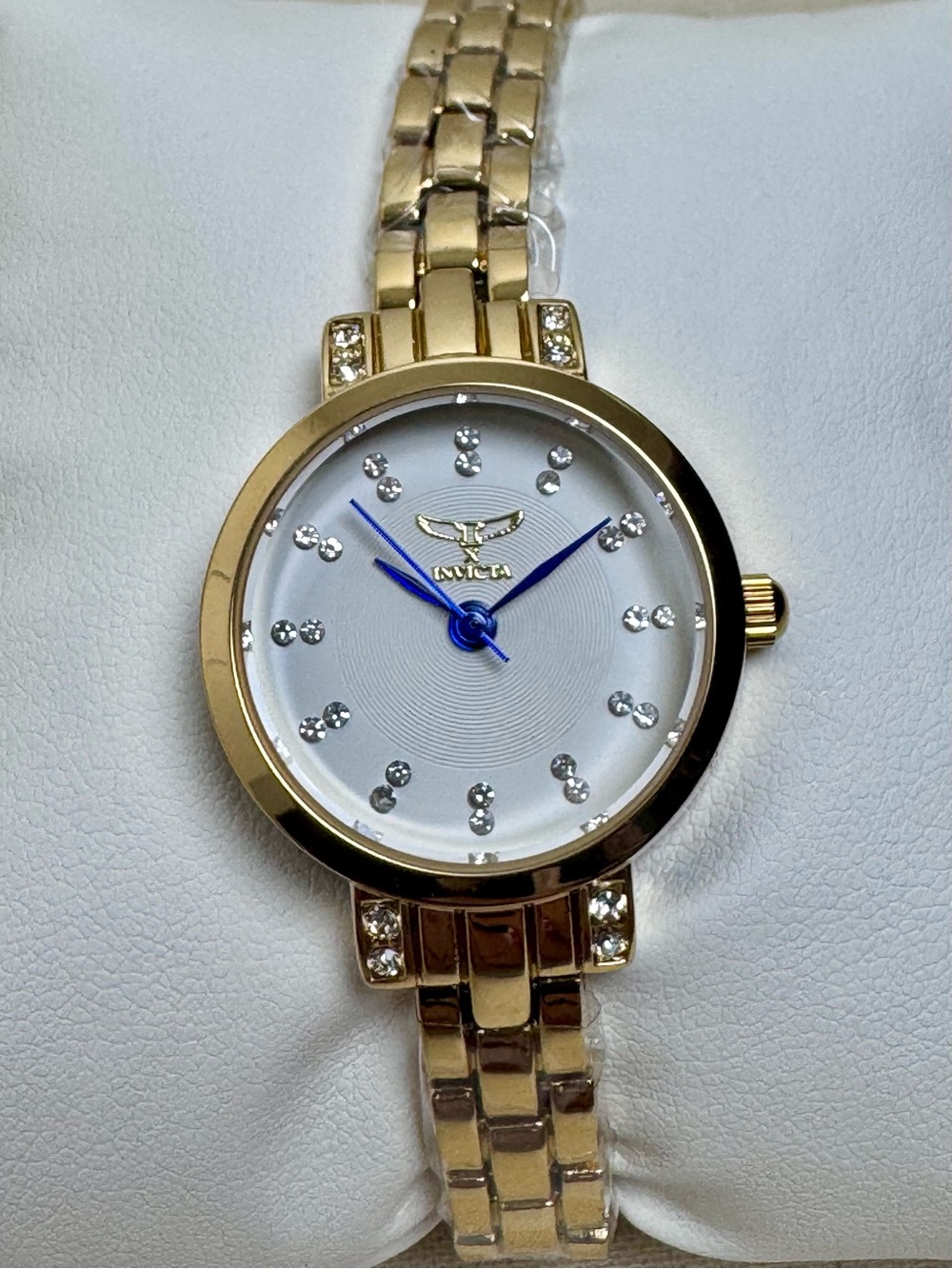 Invicta Angel Women’s Gold Tone Quartz Watch 25mm NWT
